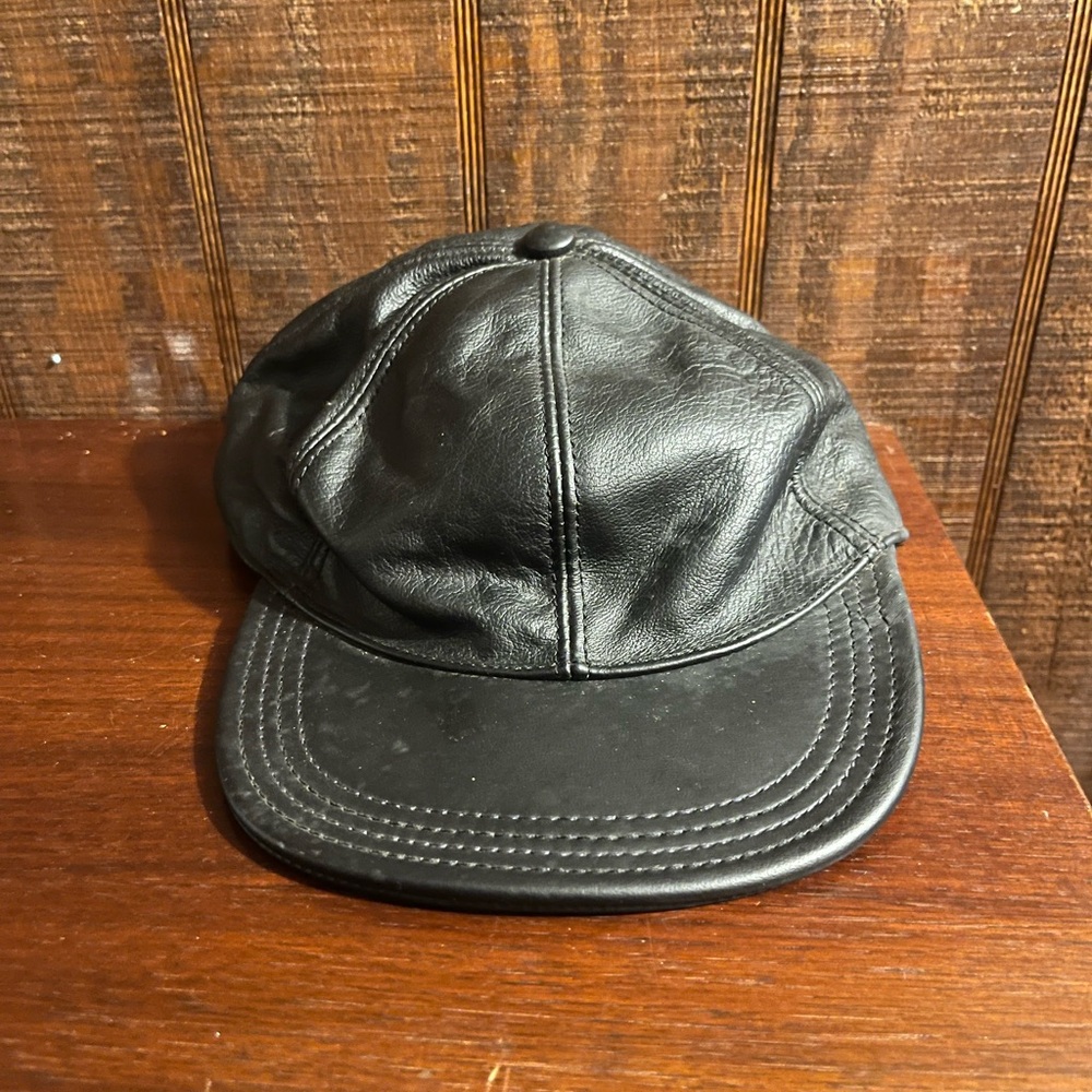 Vintage Leather Hat